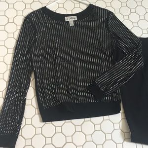 Ribkoff studded long sleeve shirt